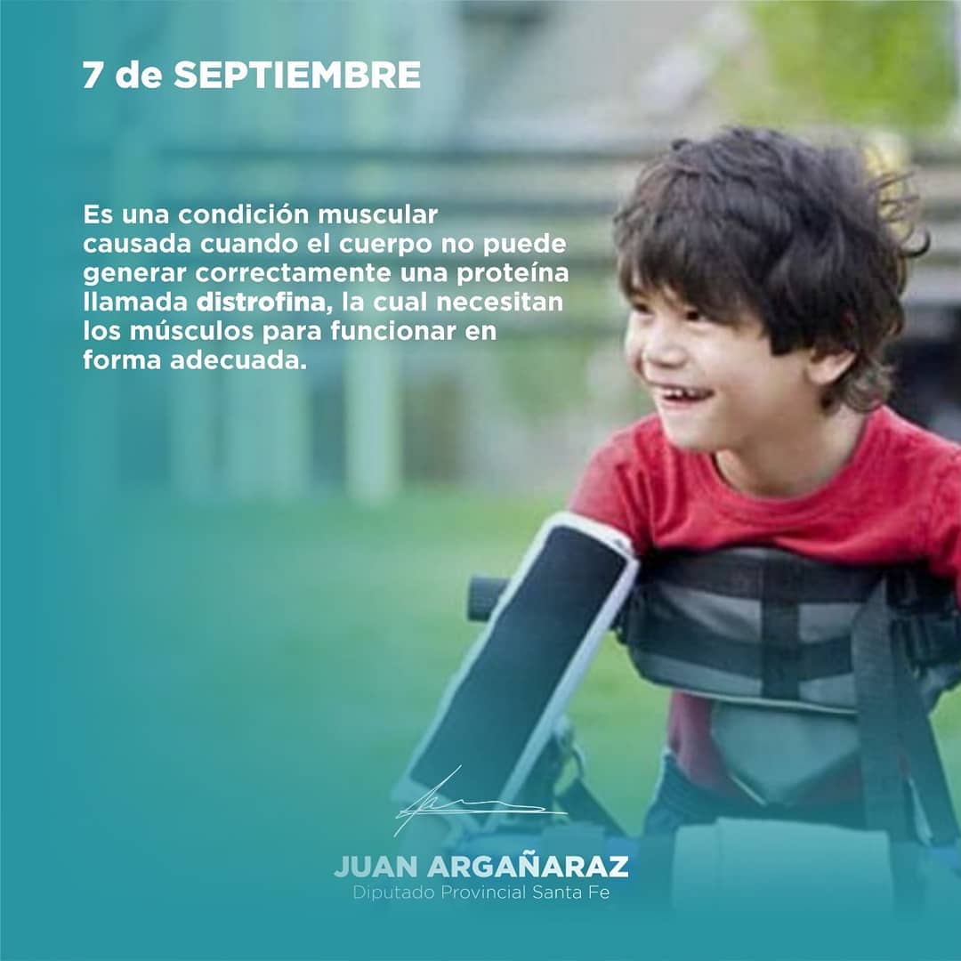 Día Mundial De La Distrofia Muscular De Duchenne - Juan Argañaraz