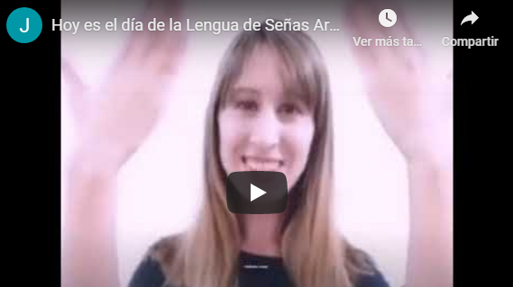día de la Lengua de Señas Argentina