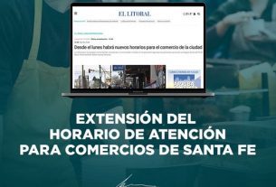 Propuesta concretada: Extensión horaria para el comerciantes del centro, de shoppings y avenidas de la ciudad de Santa Fe