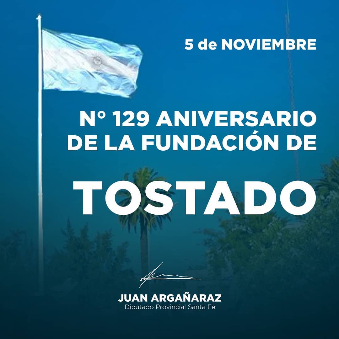 129 Aniversario de la fundación de Tostado