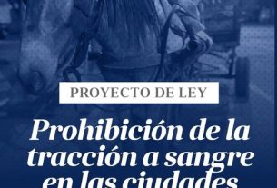 PROHIBICIÓN DE LA TRACCIÓN A SANGRE EN LAS CIUDADES