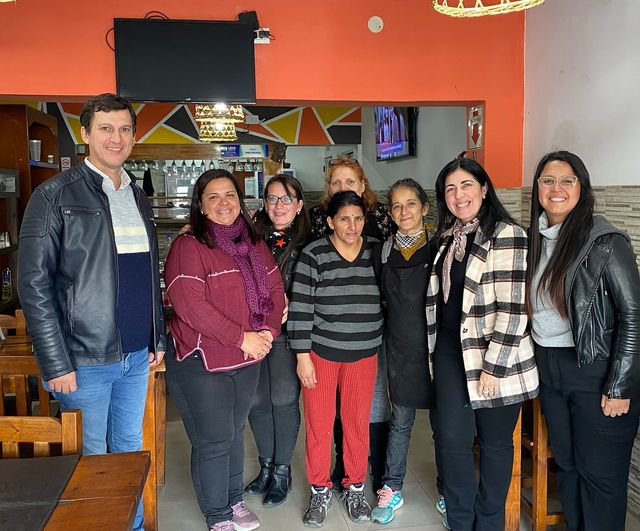 Visitamos la Asociación Civil “Creer es Posible” en Rosario que lidera Claudia Tabares