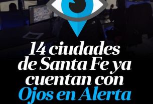 Ojos en Alerta es una realidad en más de 14 ciudades de la provincia