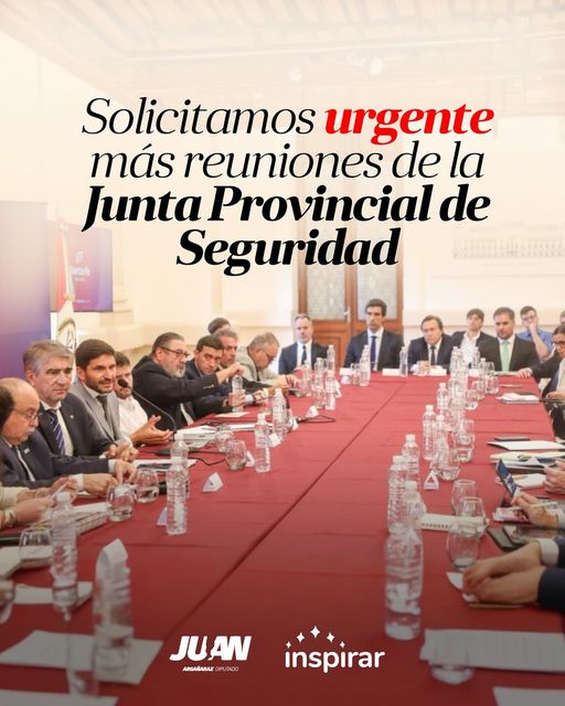 ¡Necesitamos una Junta Provincial de Seguridad YA!